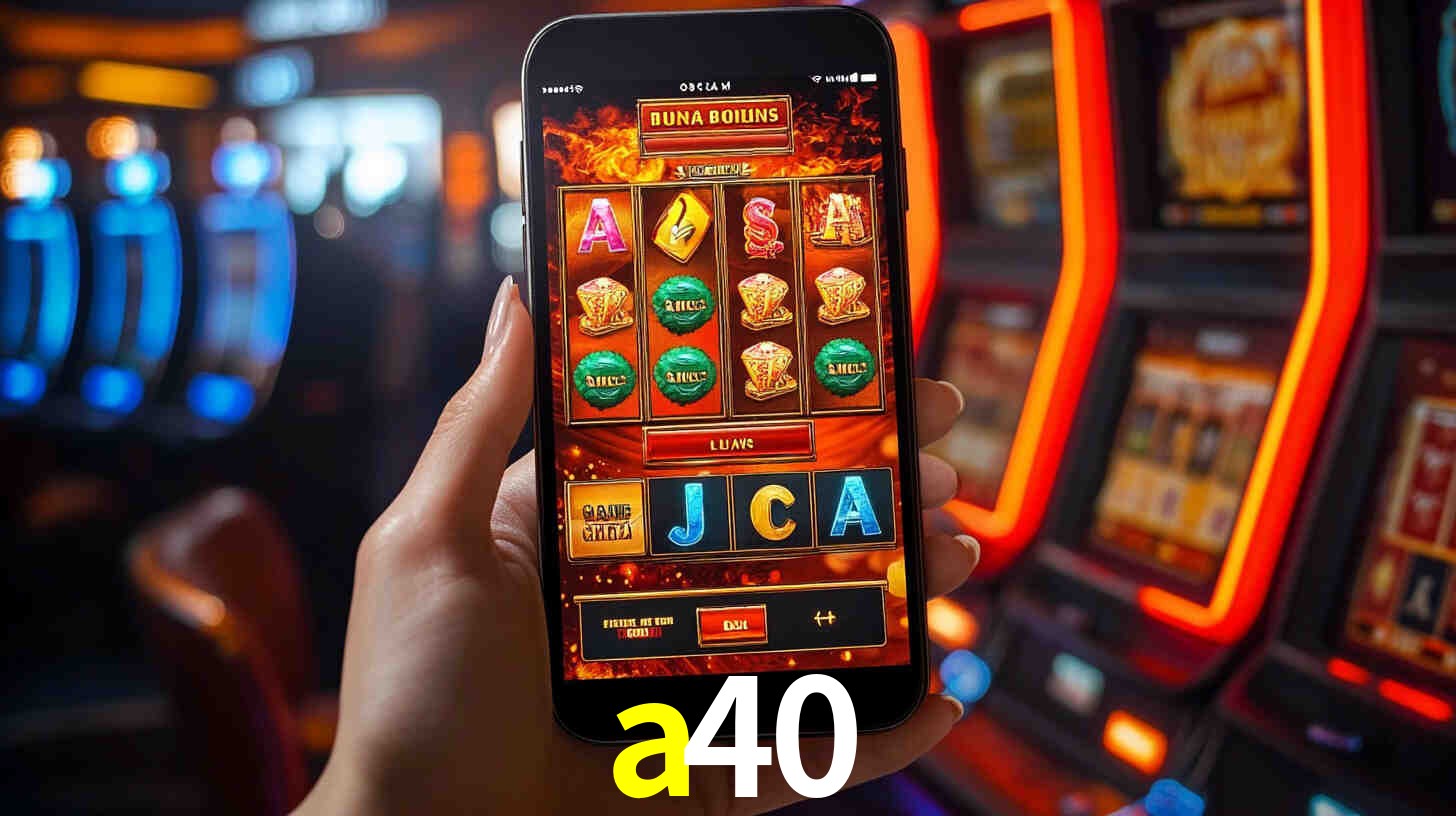 Sinta a adrenalina dos jogos de cassino com a40